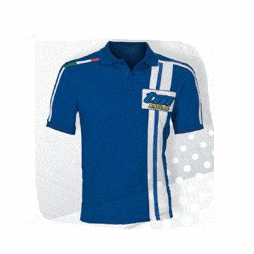 TM polo-shirt blå 